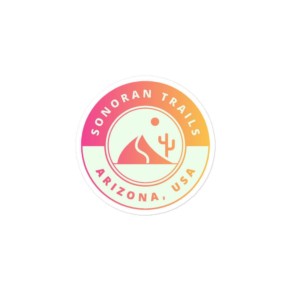 Logo Sticker Sunset