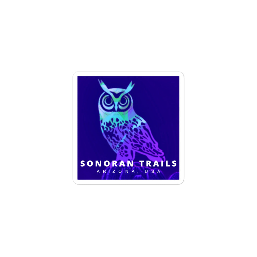 ST Owl Sticker