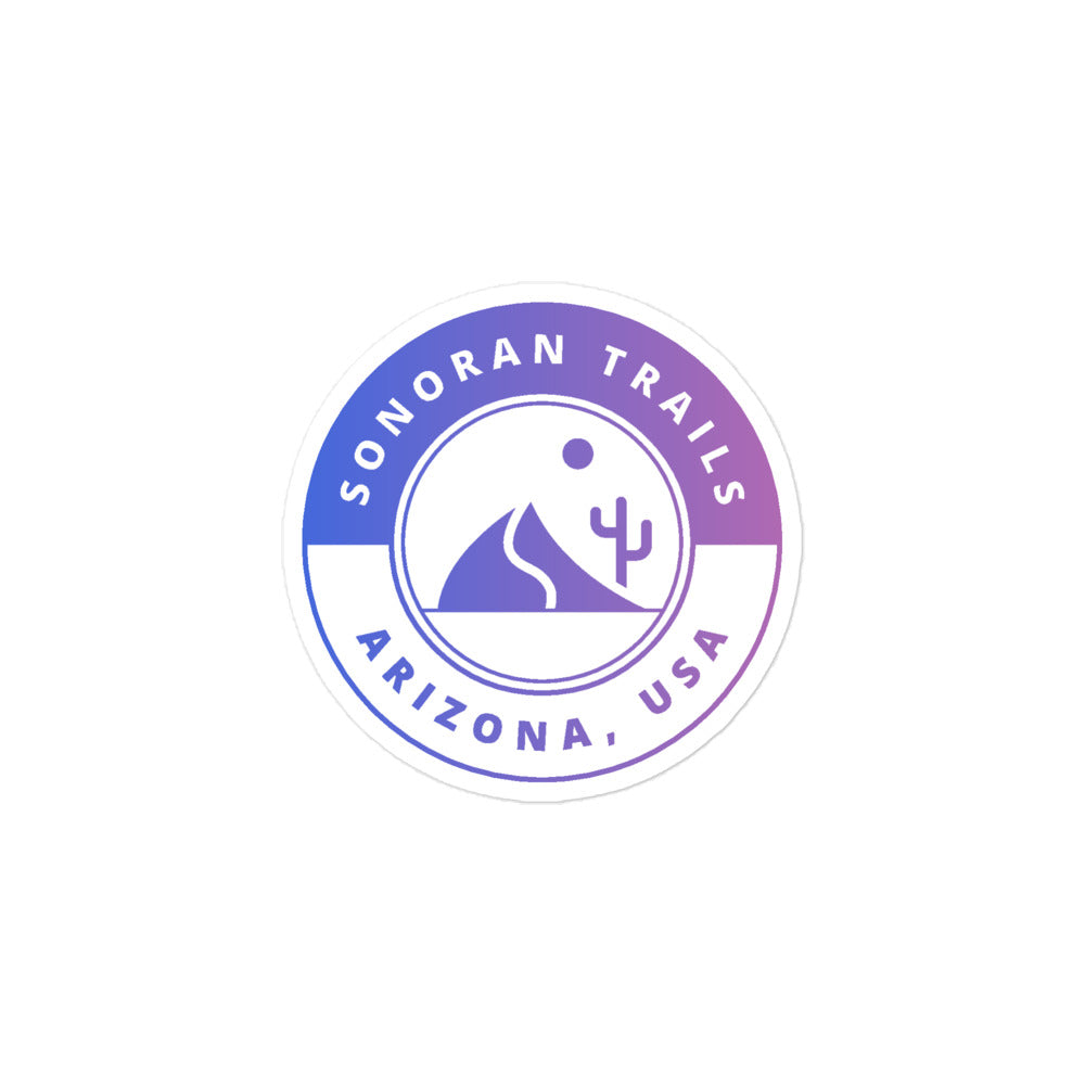 Logo Sticker Blue