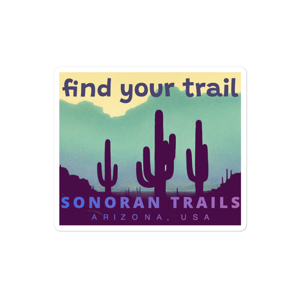 Find your Trail Sticker