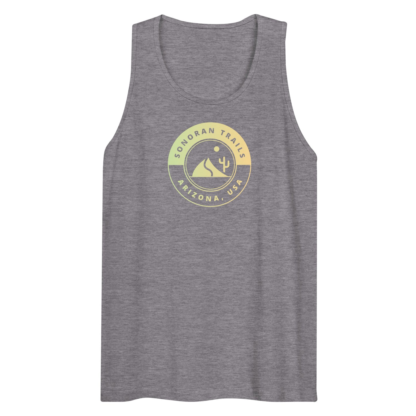 I Run This Place Men’s premium tank top