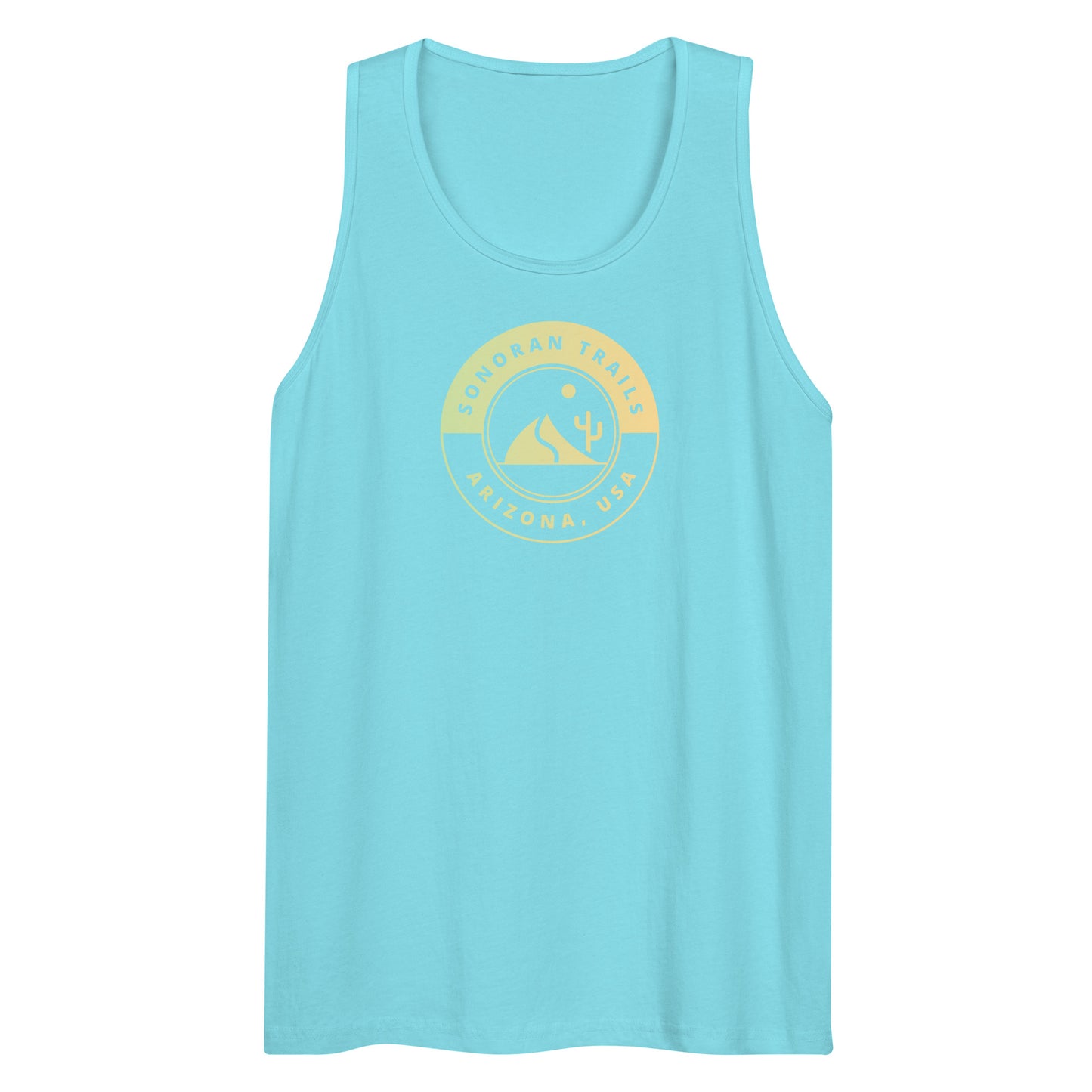 I Run This Place Men’s premium tank top