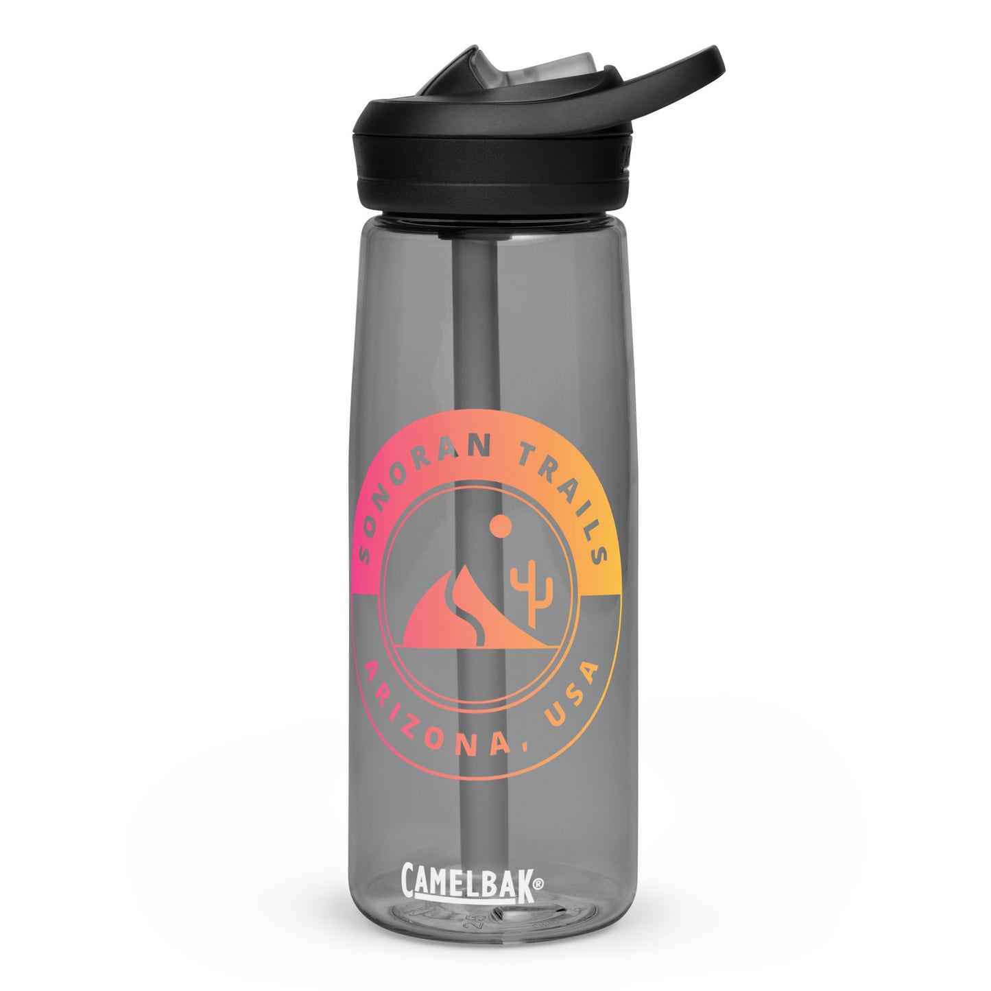 ST Sunset Logo water bottle