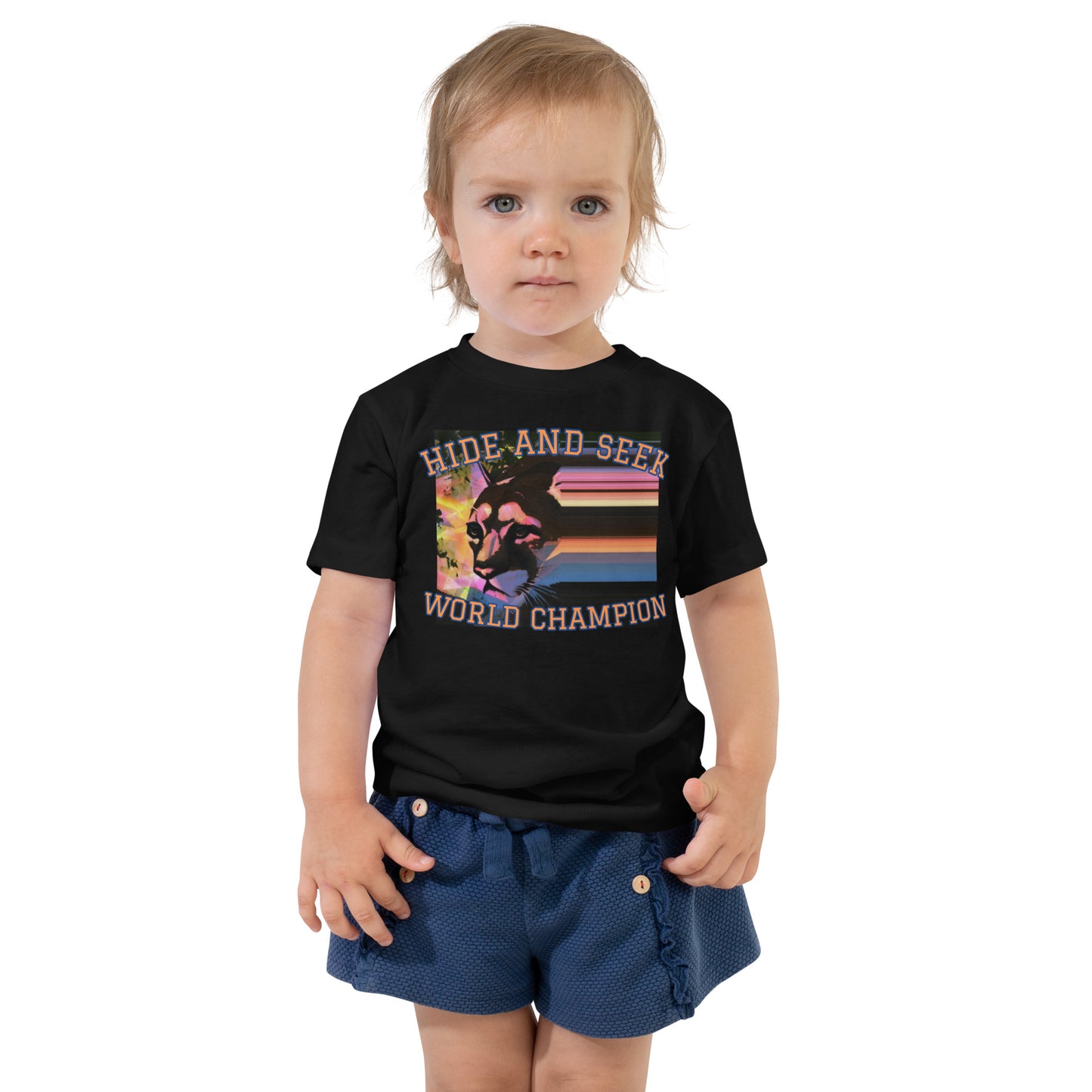 Hide and Seek Toddler Short Sleeve Tee