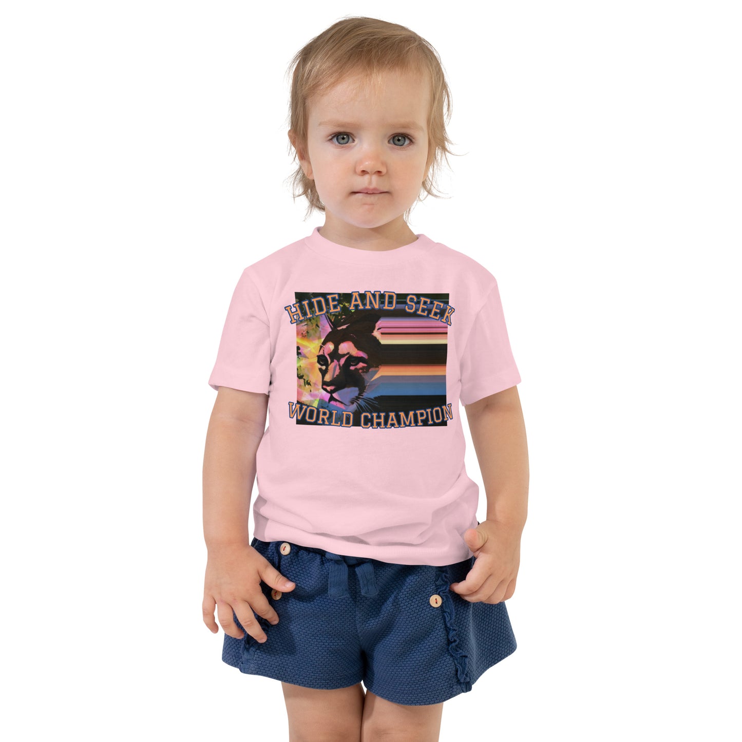 Hide and Seek Toddler Short Sleeve Tee