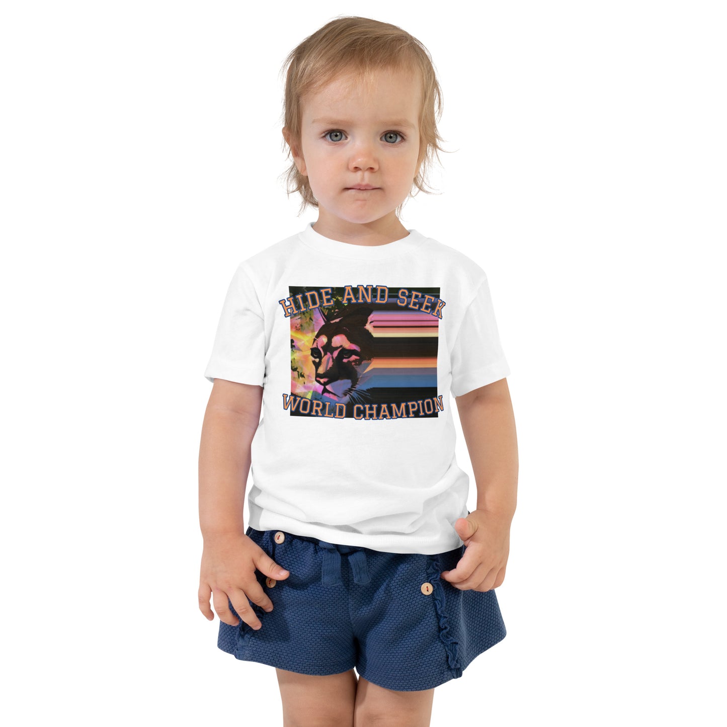 Hide and Seek Toddler Short Sleeve Tee