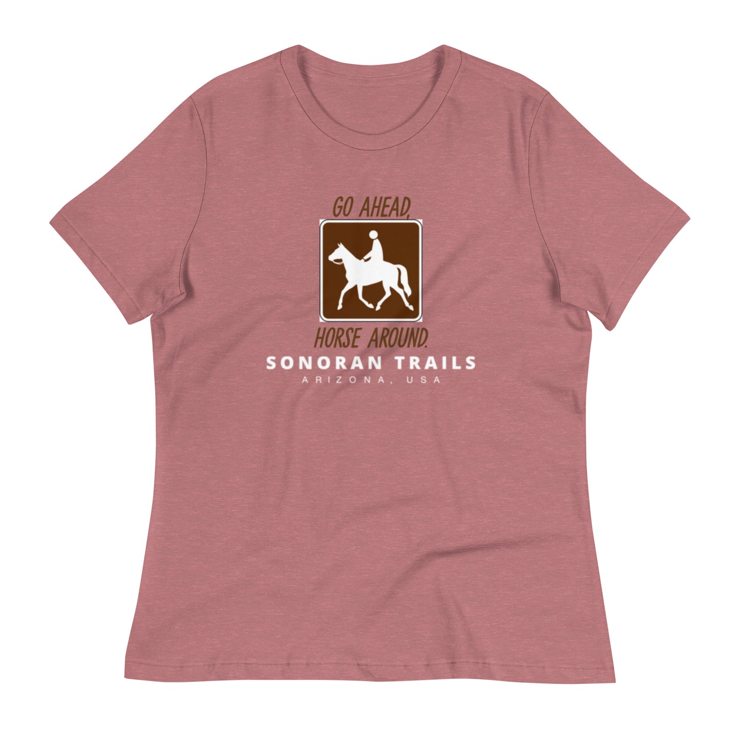 Horse Around Women's Relaxed T-Shirt