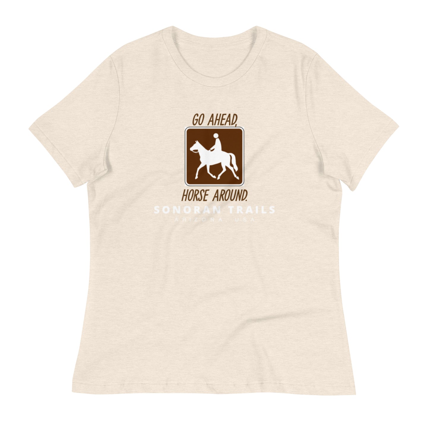 Horse Around Women's Relaxed T-Shirt