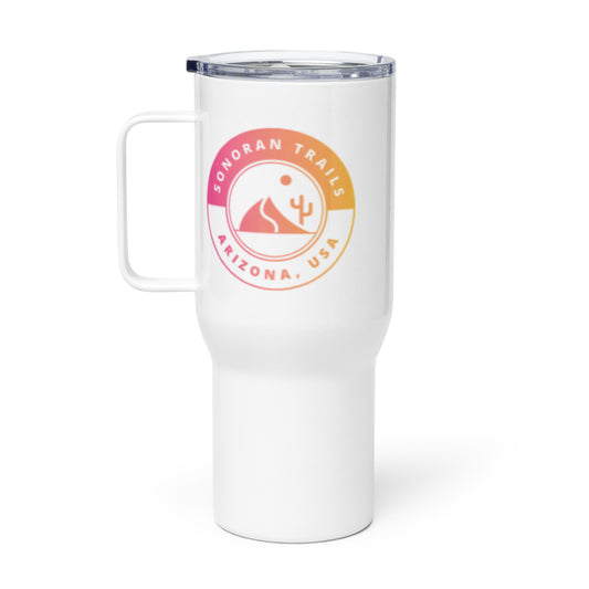 ST Logo Travel mug with a handle